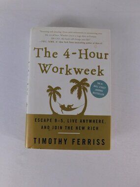 The 4-Hour Workweek Timothy Ferriss Crown White HC Dust Jacket Business